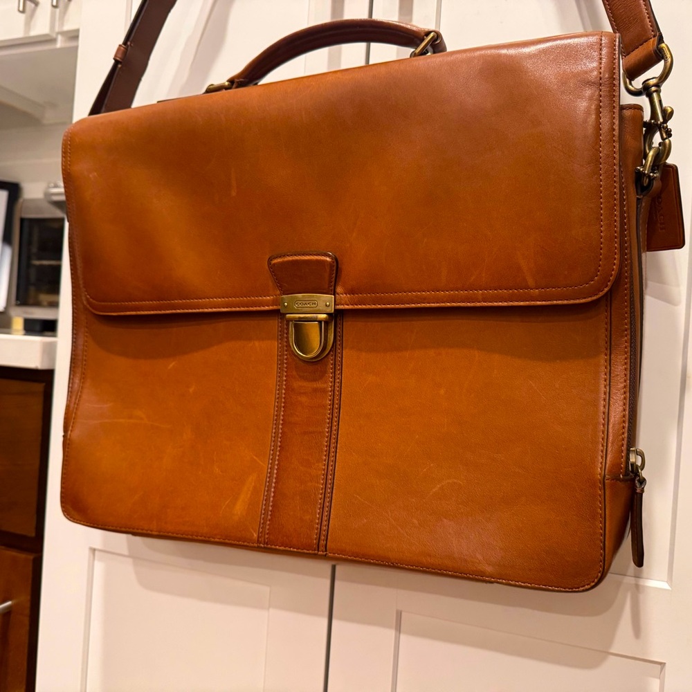 Coach Business Bag - Leather